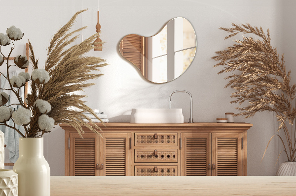 Mirror irregular shaped without frame 58x58 cm