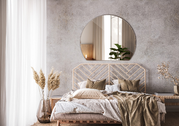 Half circle mirror 70x80 cm