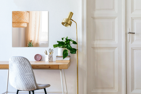 Rectangle modern mirror without frame 100x70 cm