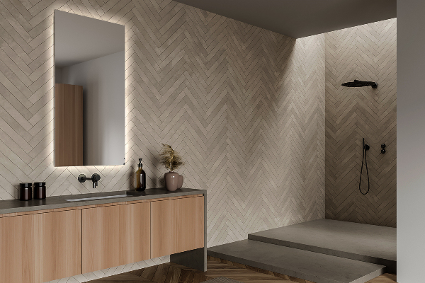 Rectangular led mirror without frame 60x40 cm