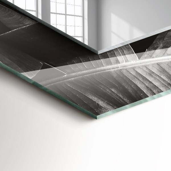 Wall mirror decor Banana leaves