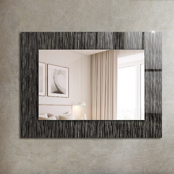 Wall mirror decor Modern lines