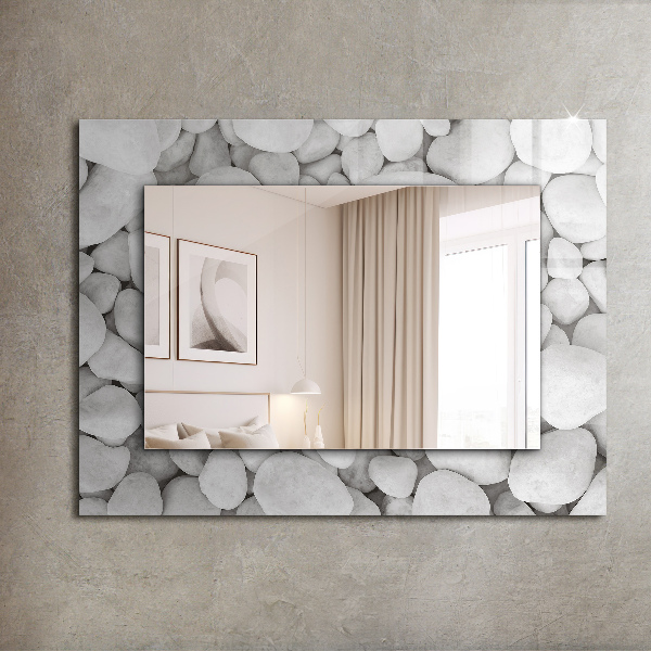 Wall mirror decor Abstract lines