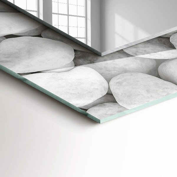 Wall mirror decor Abstract lines