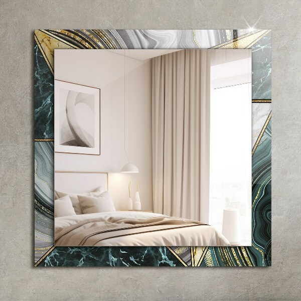 Decorative mirror Abstract geometric pattern