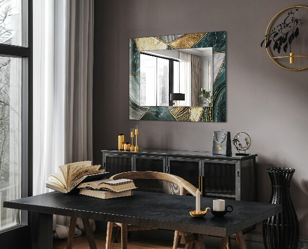 Decorative mirror Abstract geometric pattern