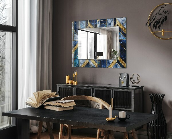 Wall mirror decor Abstract geometric mosaic