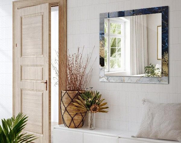 Wall mirror design Abstract marble