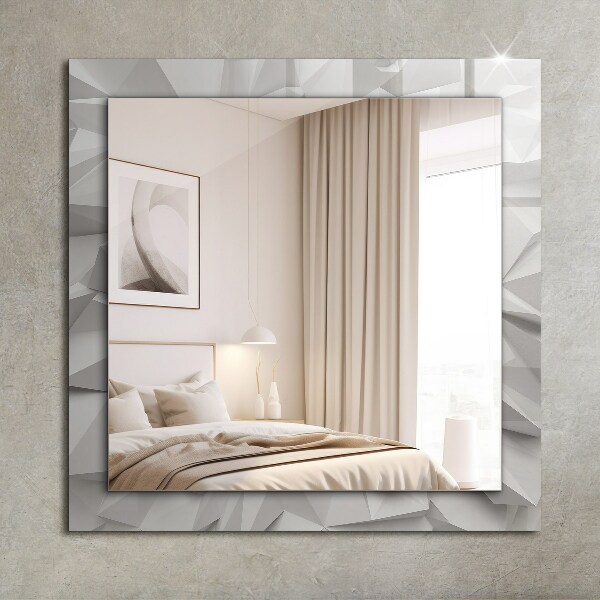 Wall mirror decor Abstract geometric shapes