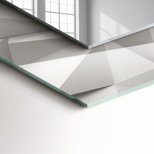 Wall mirror decor Abstract geometric shapes
