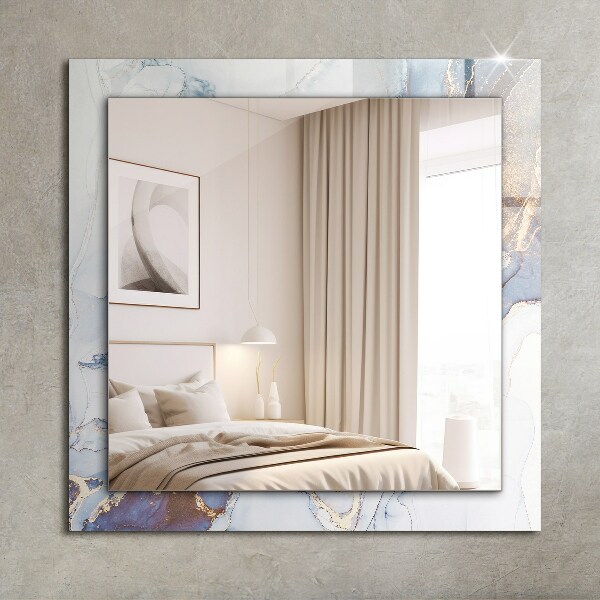 Printed mirror Abstract marble art