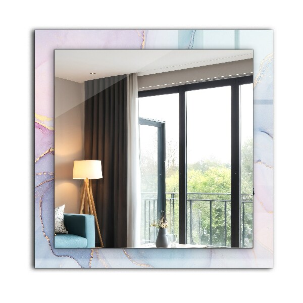 Wall mirror decor Watercolour abstract art