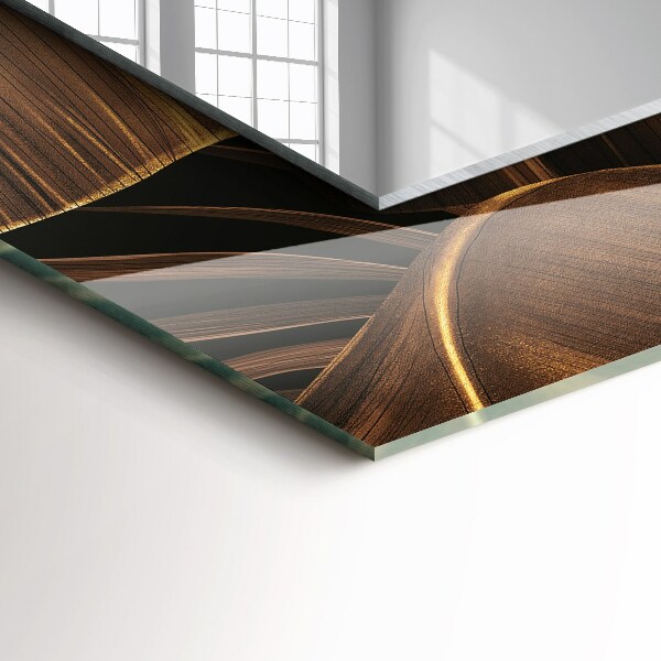 Decorative mirror Tropical leaves