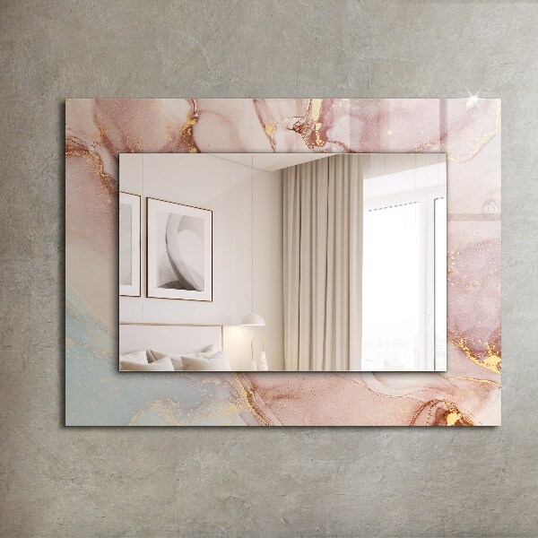 Wall mirror decor Abstract watercolour