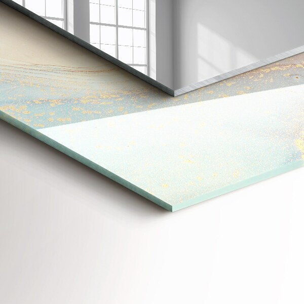 Wall mirror decor Abstract watercolour