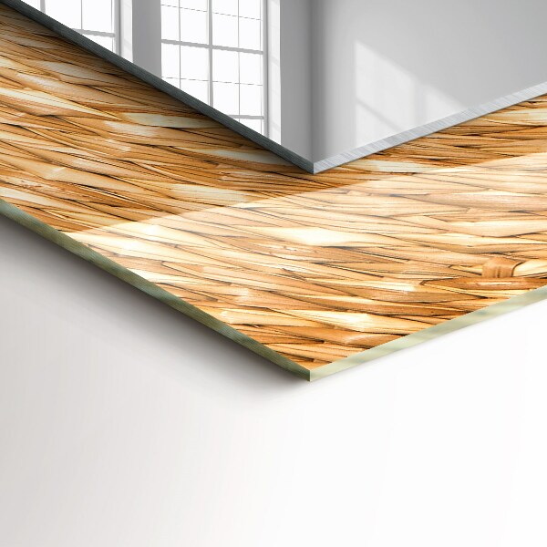 Mirror frame with print Braid