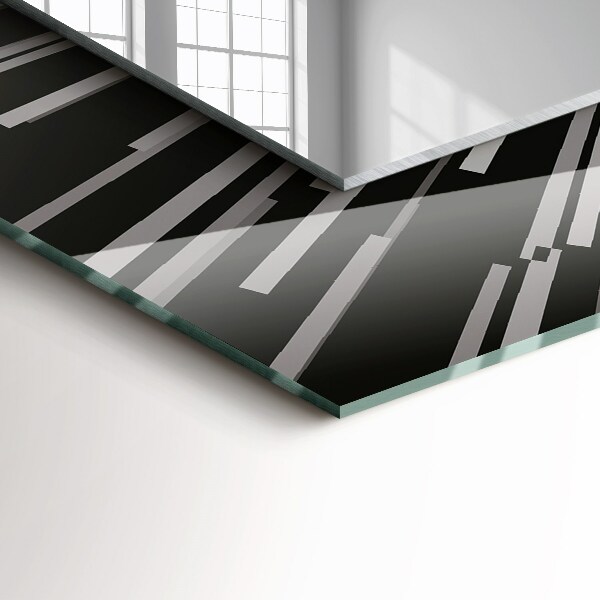 Wall mirror design Speed of light effect