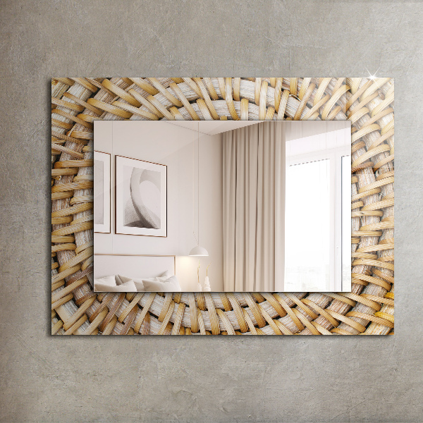 Wall mirror design Braid