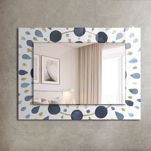 Decorative mirror Abstract mandala pattern