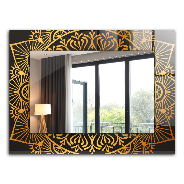 Wall mirror design Mandala pattern