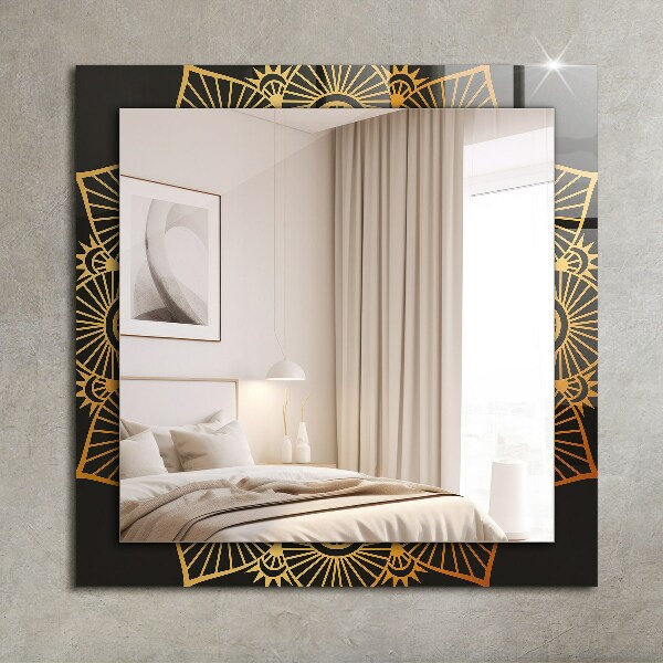 Wall mirror design Mandala pattern