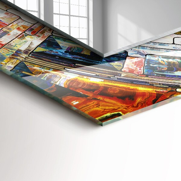 Decorative mirror Abstract circle mosaic