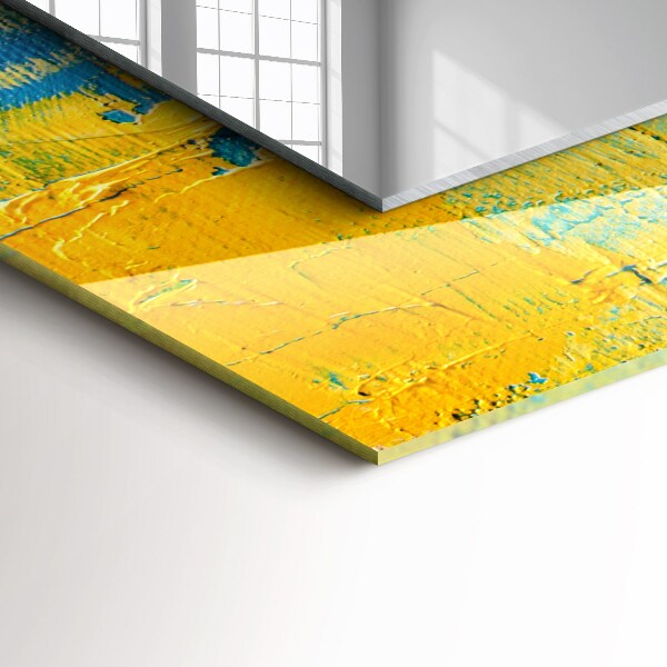 Printed mirror Abstract oil painting