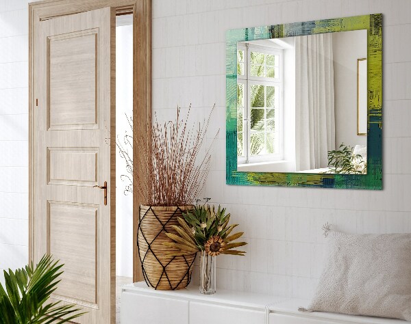 Decorative mirror Abstract coloured composition