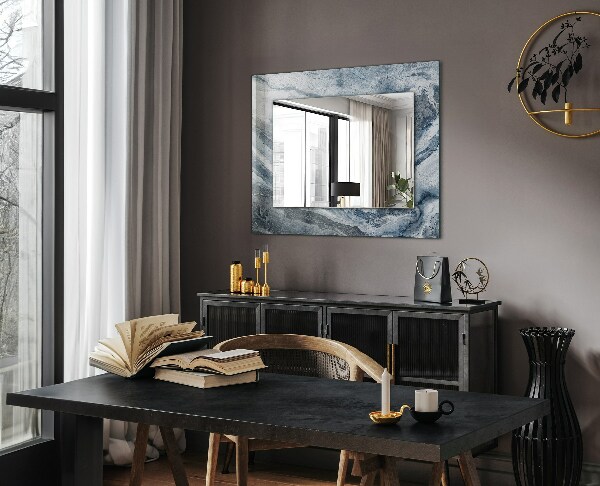 Wall mirror design Marble tones