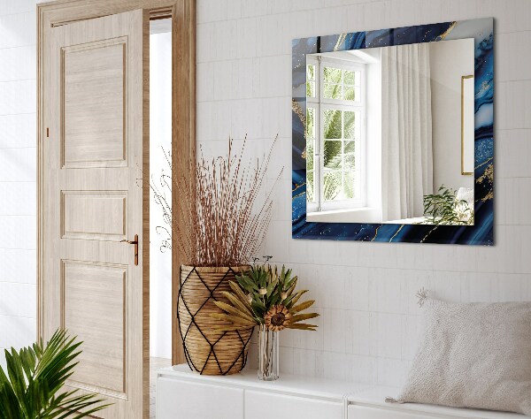 Printed mirror Abstract marble art