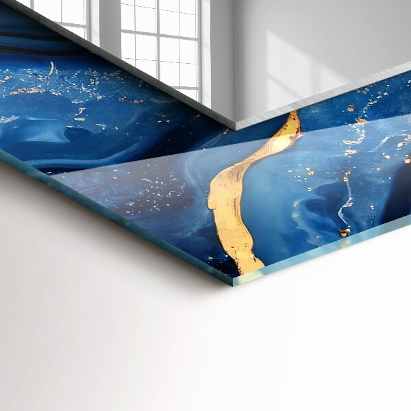 Printed mirror Abstract marble art