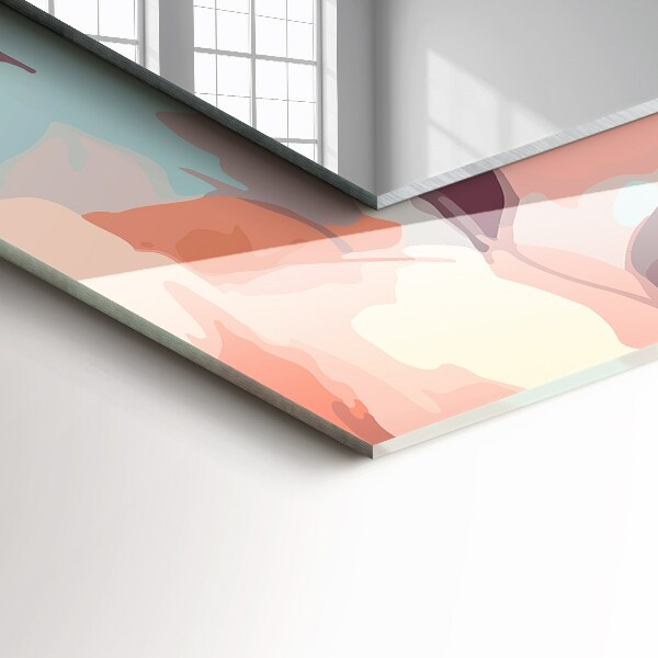 Wall mirror decor Happy cats