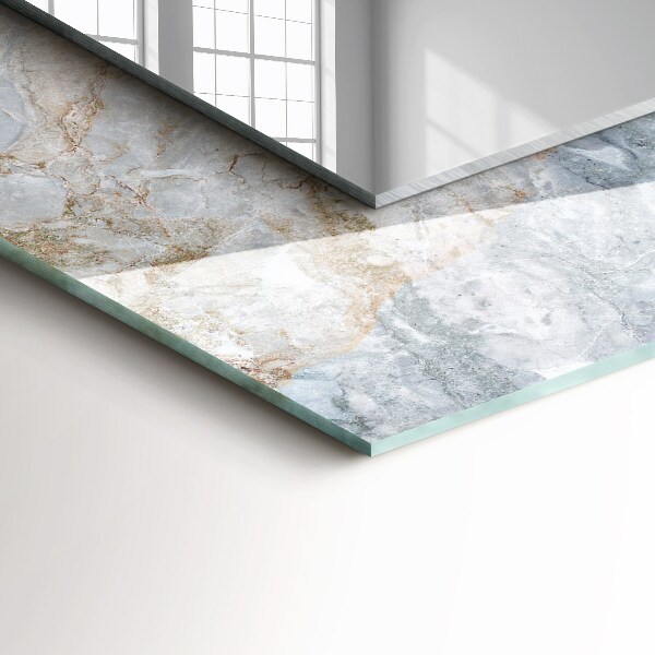 Printed mirror Abstract marble design