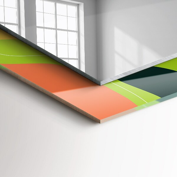 Wall mirror design Geometric motif