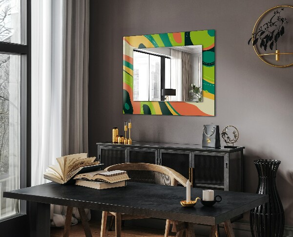 Wall mirror design Geometric motif
