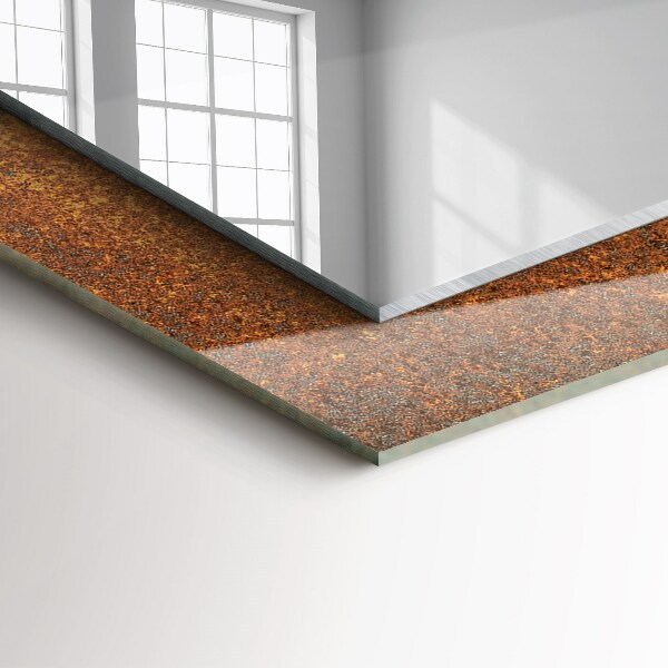 Decorative mirror Abstract blue stripes