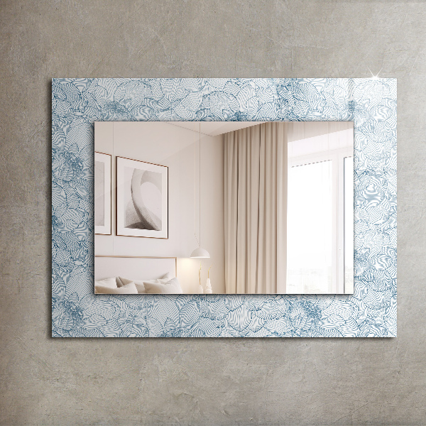 Decorative mirror Colourful letter of introduction