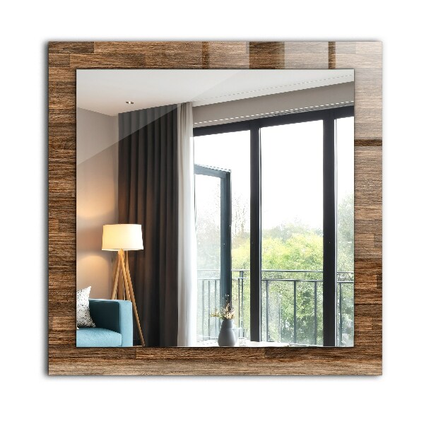 Wall mirror decor Black marble
