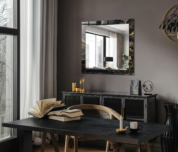 Wall mirror decor Wooden floor