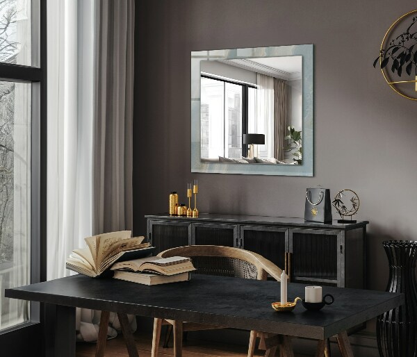 Wall mirror design Floral motif