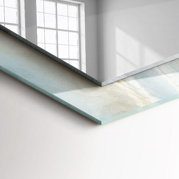 Wall mirror design Floral motif