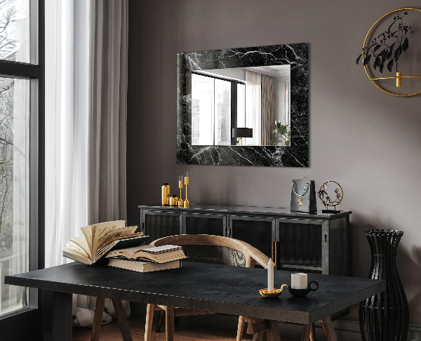 Wall mirror design Coloured abstract motifs