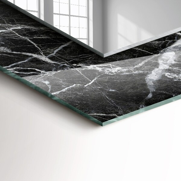 Wall mirror design Coloured abstract motifs