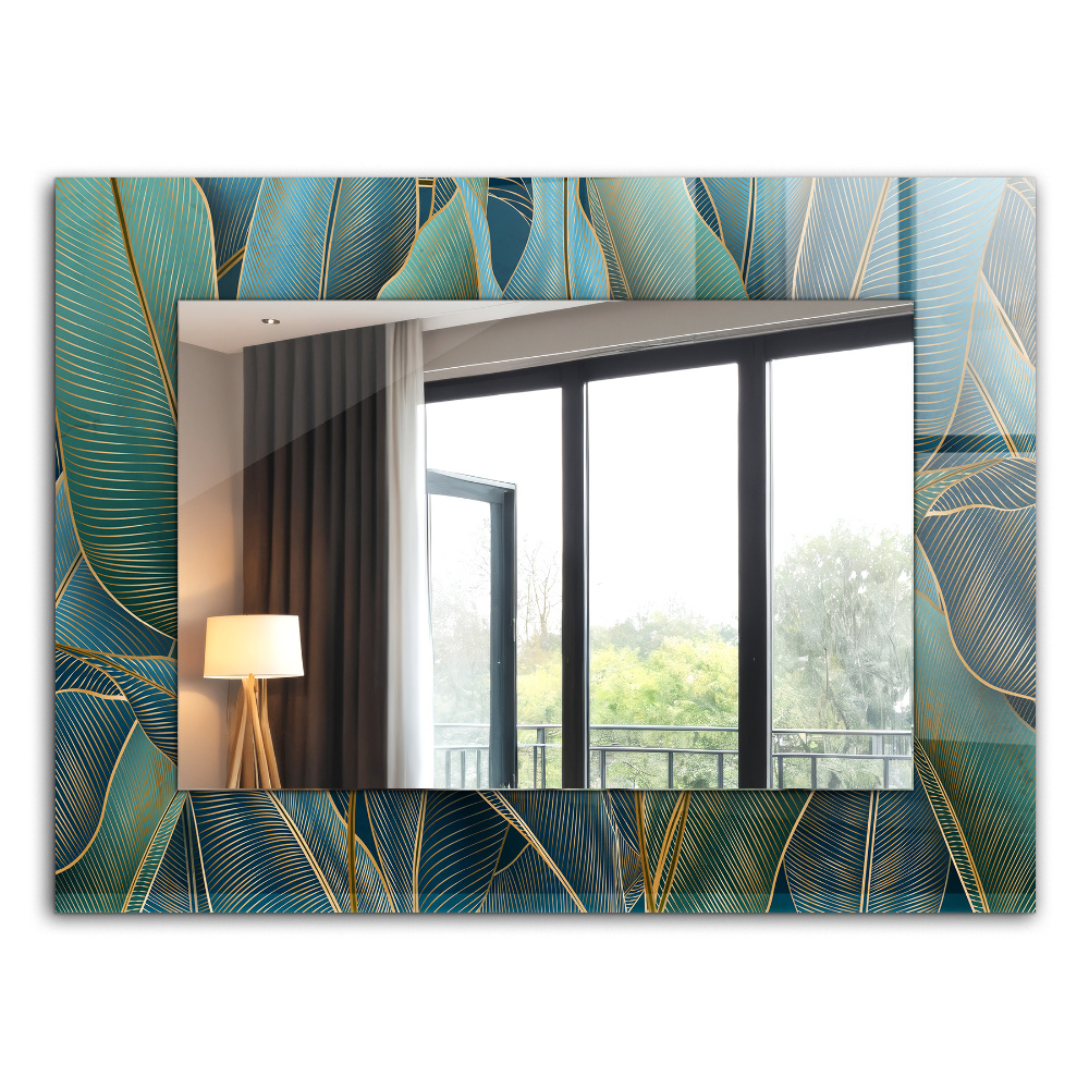 Wall mirror decor Fog stripes