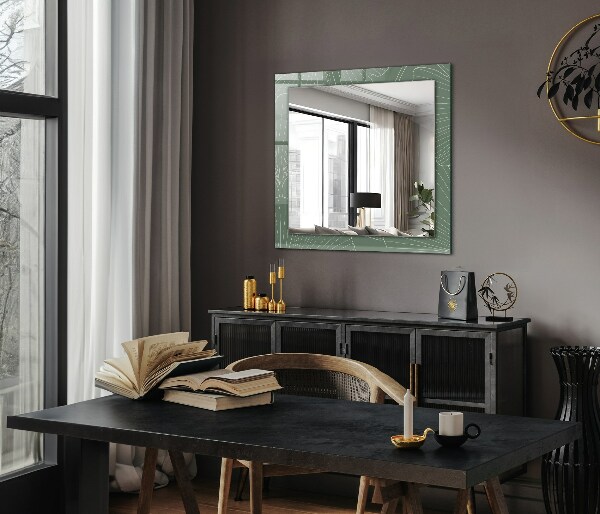 Wall mirror design Ginkgo mist