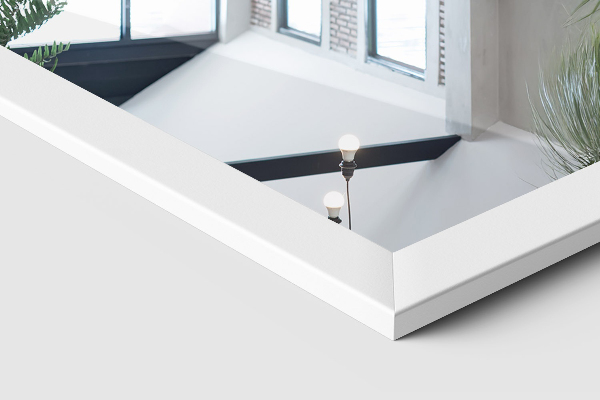 Full length mirror white 14x61 in