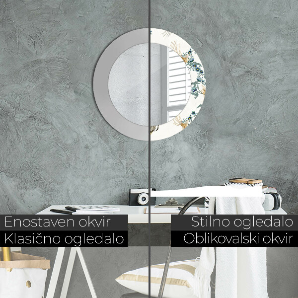 Round wall mirror design Chinoseries