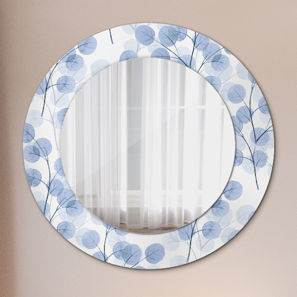 Round wall mirror decor Load branches