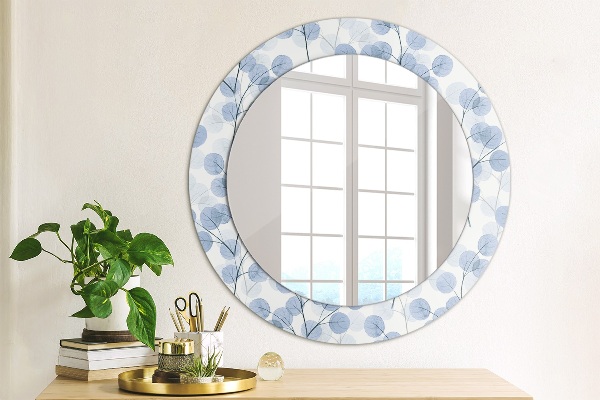 Round wall mirror decor Load branches