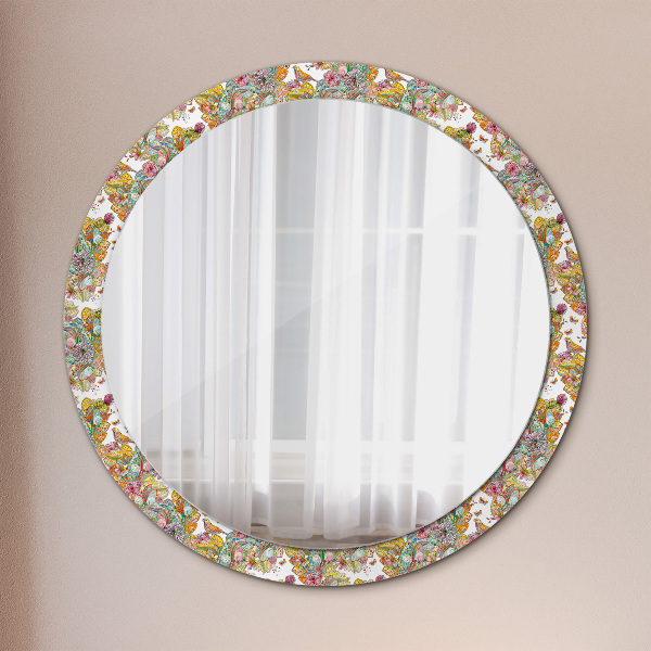 Round wall mirror decor Dream about fairy tales